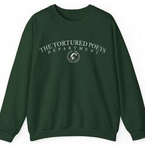 Forest Green The Tortured Poets Department Member Sweatshirt